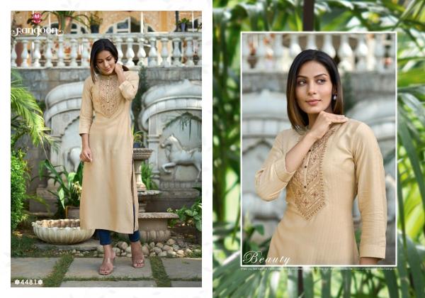 Rangoon Lightline Vol 12 Silk Casual Wear Kurti Collection